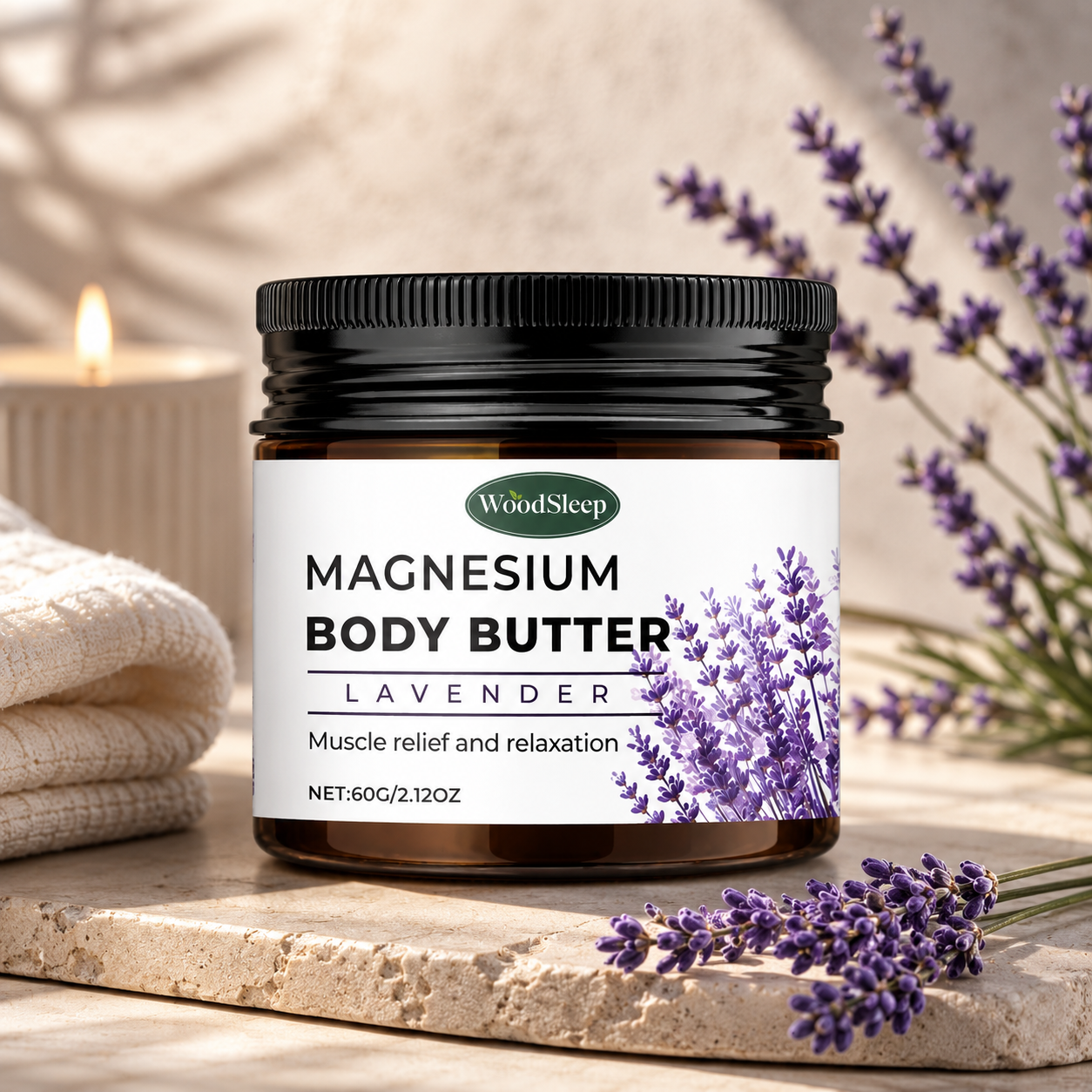 Magnesium body butter