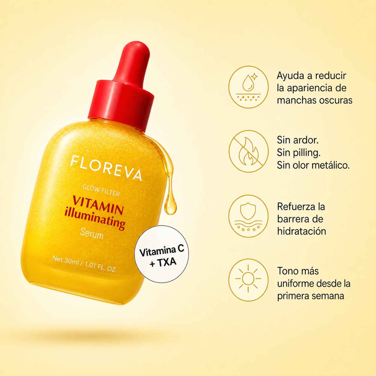Floreva -  Duo Iluminador | Aclara Manchas Sin Arder
